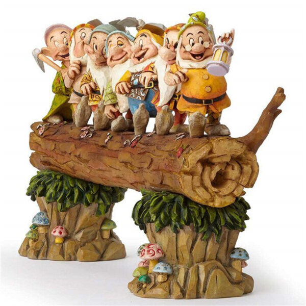 Resin Seven Dwarfs Resin Gnome Garden Decoration Garden - Image 4