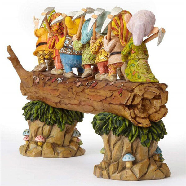 Resin Seven Dwarfs Resin Gnome Garden Decoration Garden - Image 3