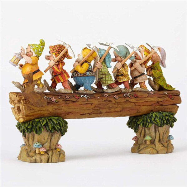 Resin Seven Dwarfs Resin Gnome Garden Decoration Garden - Image 7