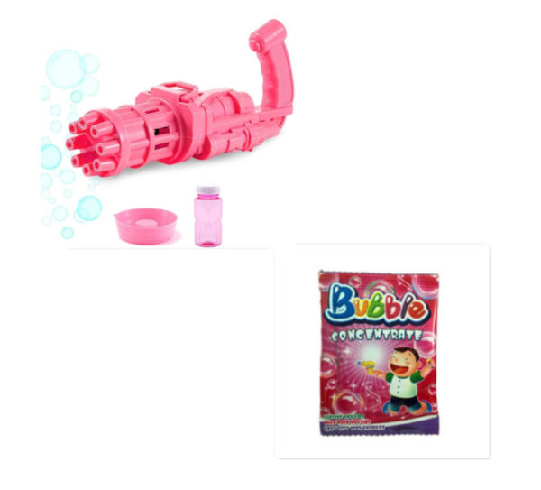 Kids Toy Bath Toys Bubble Gum Machine Toys For Kids Plastic Machine Gun Toy - Image 4