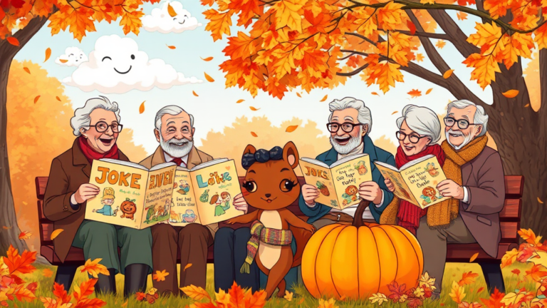 60 fall jokes for seniors